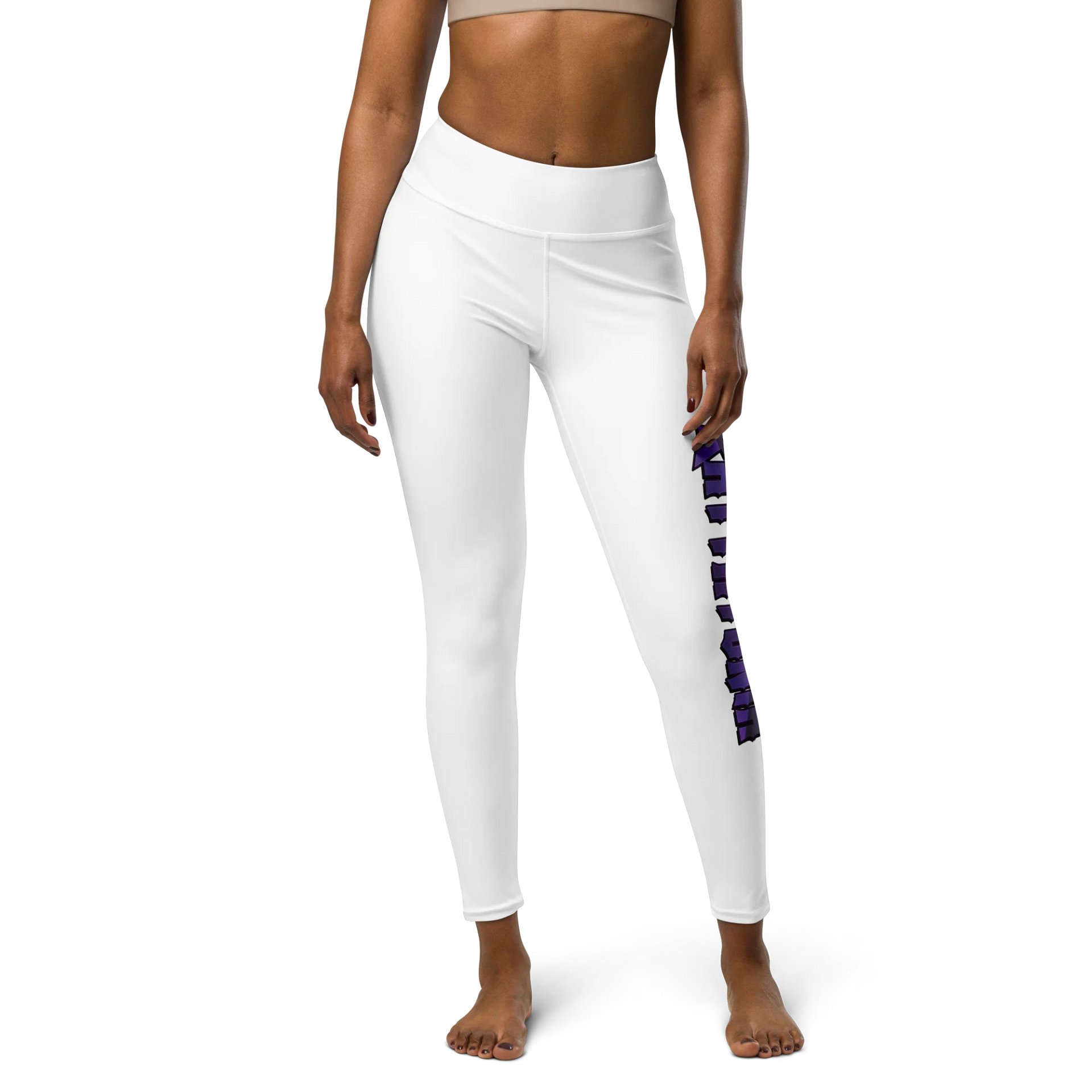 Copy of Kattatonia Name Leggings (White) product image (1)