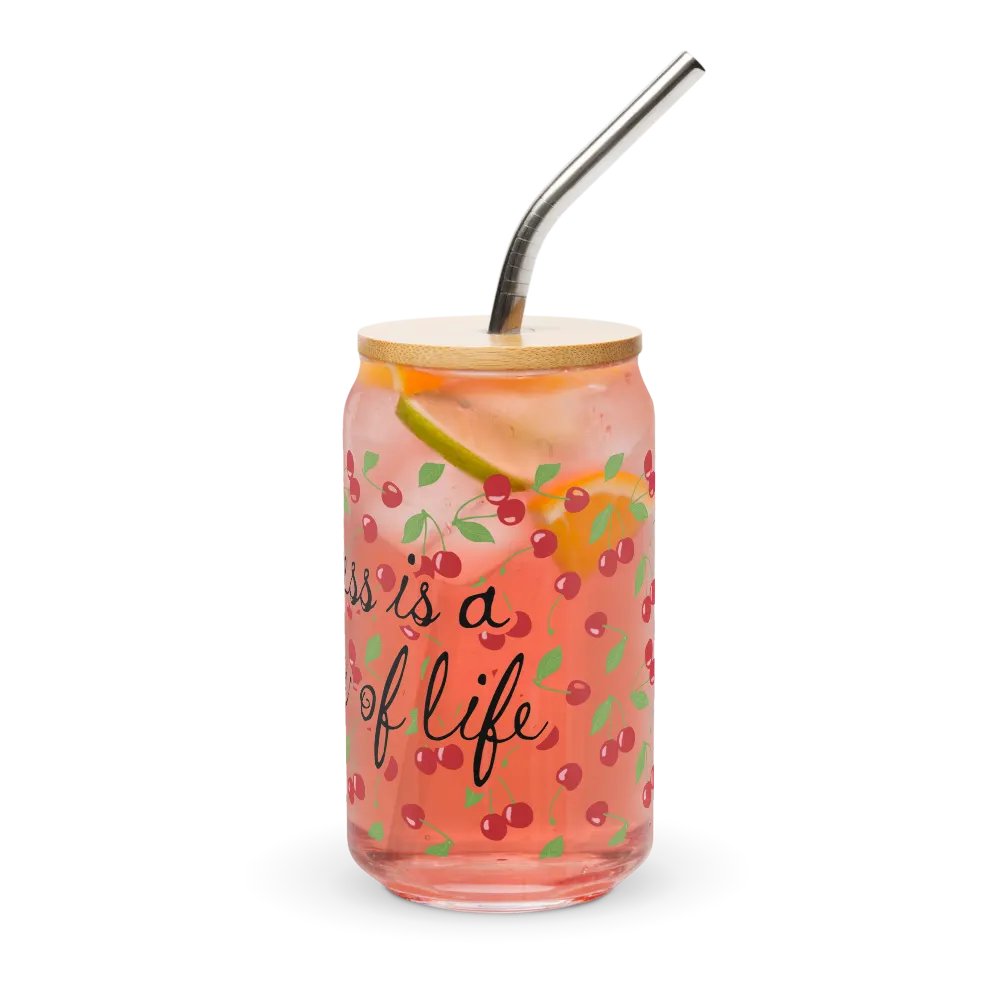 Zeno of Citium Quote Can-Shaped Glass product image (12)