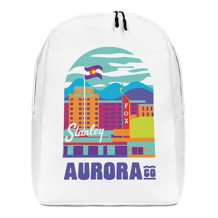 Aurora Cityscape Backpack (Multicolor) product image (1)