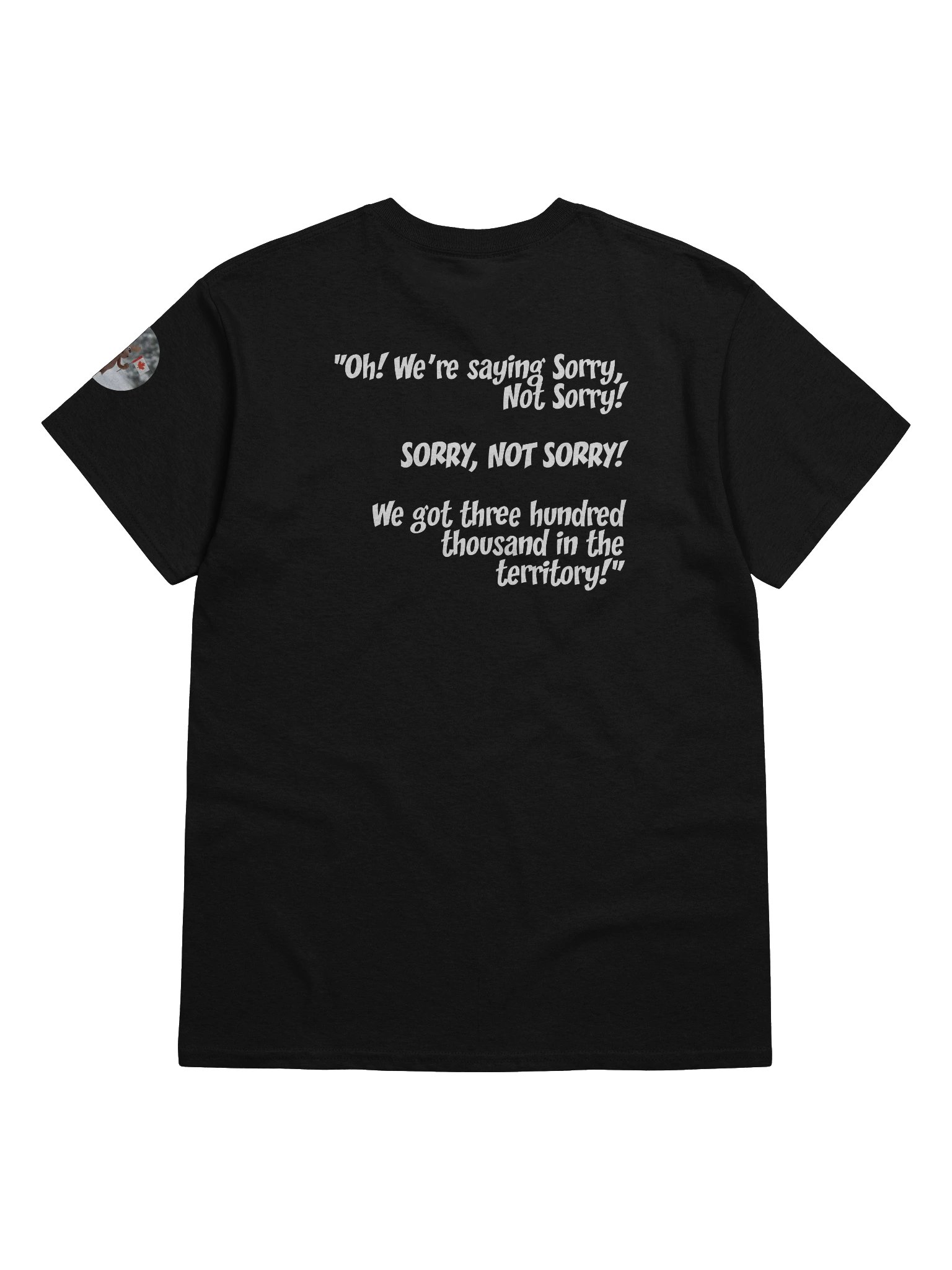 Polite Mode: Off | Command Center Tee (Black) product image (6)