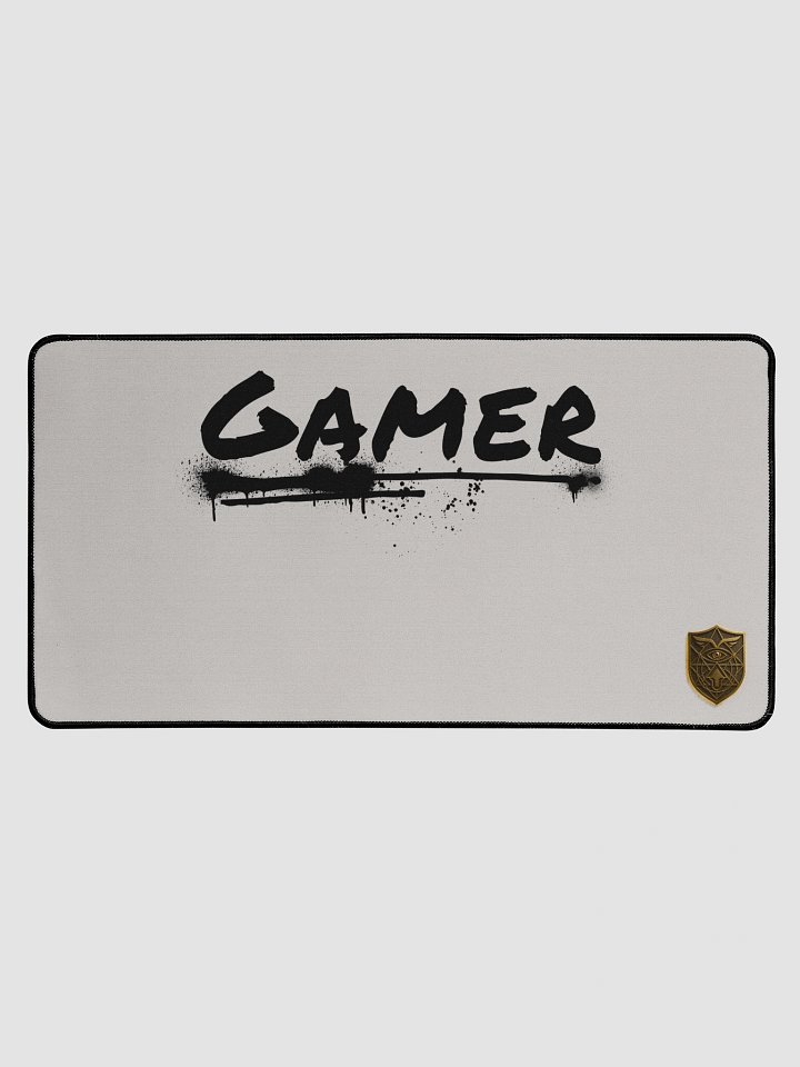 Gamer's Large Desk Mat 15.5" x 31.5" product image (1)