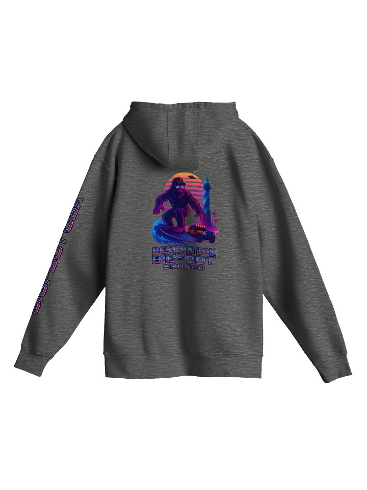 Bigfoot Bronco Synthwave Hoodie (Multiple Colors Available) product image (12)