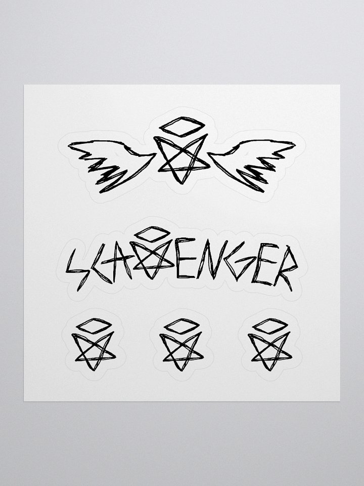 Scavenger Logo Stickers product image (1)