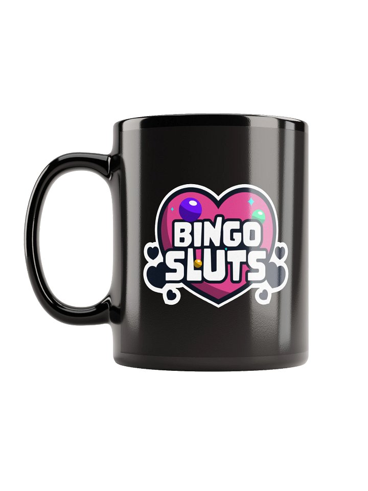 BINGO SLUTS BLACK COFFEE MUG product image (2)
