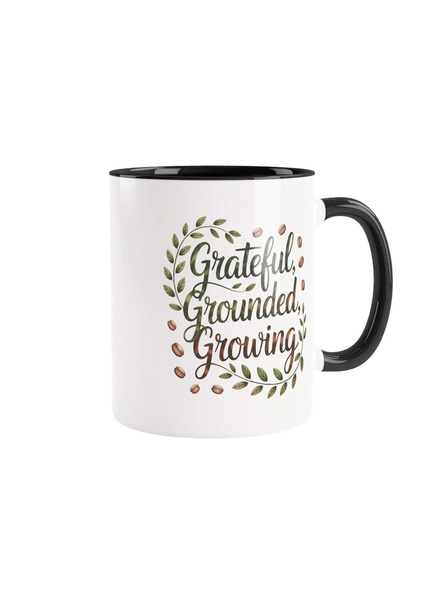 Grateful Grounded Growing Mug- with Color Inside product image (1)