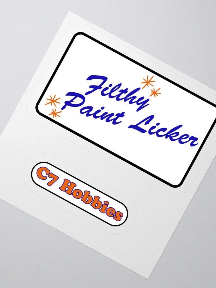 Filthy paint licker sticker product image (2)