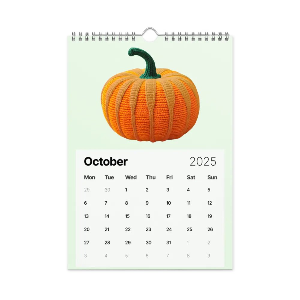 CozyAvocado's Healthy 2025 Calendar Veggie Edition product image (10)