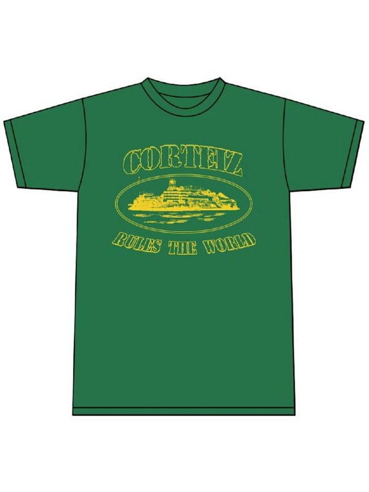Corteiz 2019 OG Alcatraz T-shirt Forest Green product image (1)