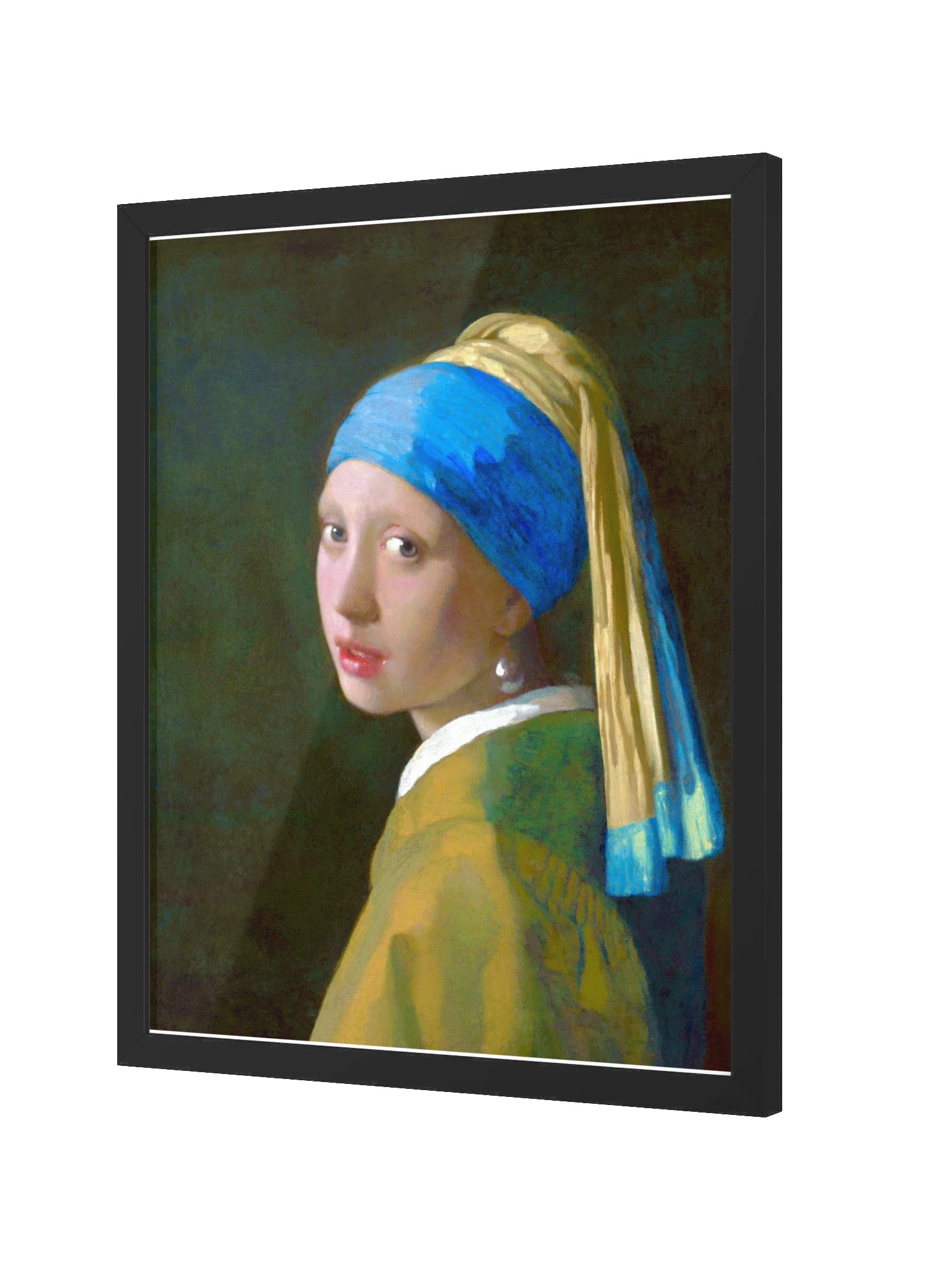 Girl with a Pearl Earring — Large Framed Matte Poster product image (6)