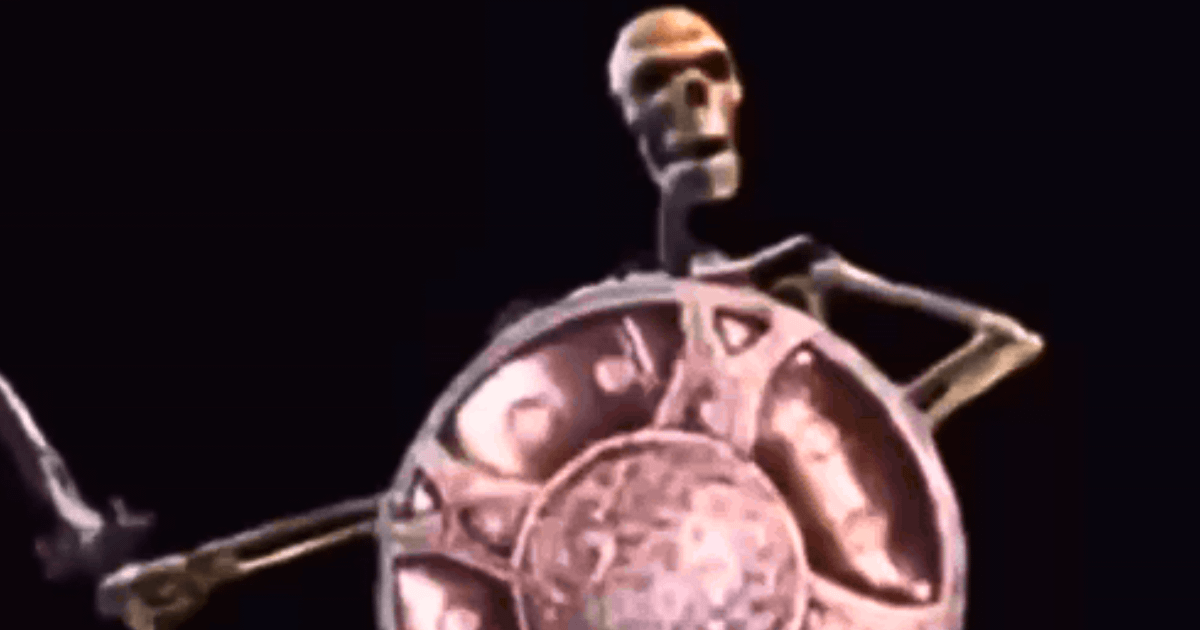 Proxy Skeleton The Skyrim Skeleton Banging Shield (RAHHH) Meme | Valkence | Catch The ...
