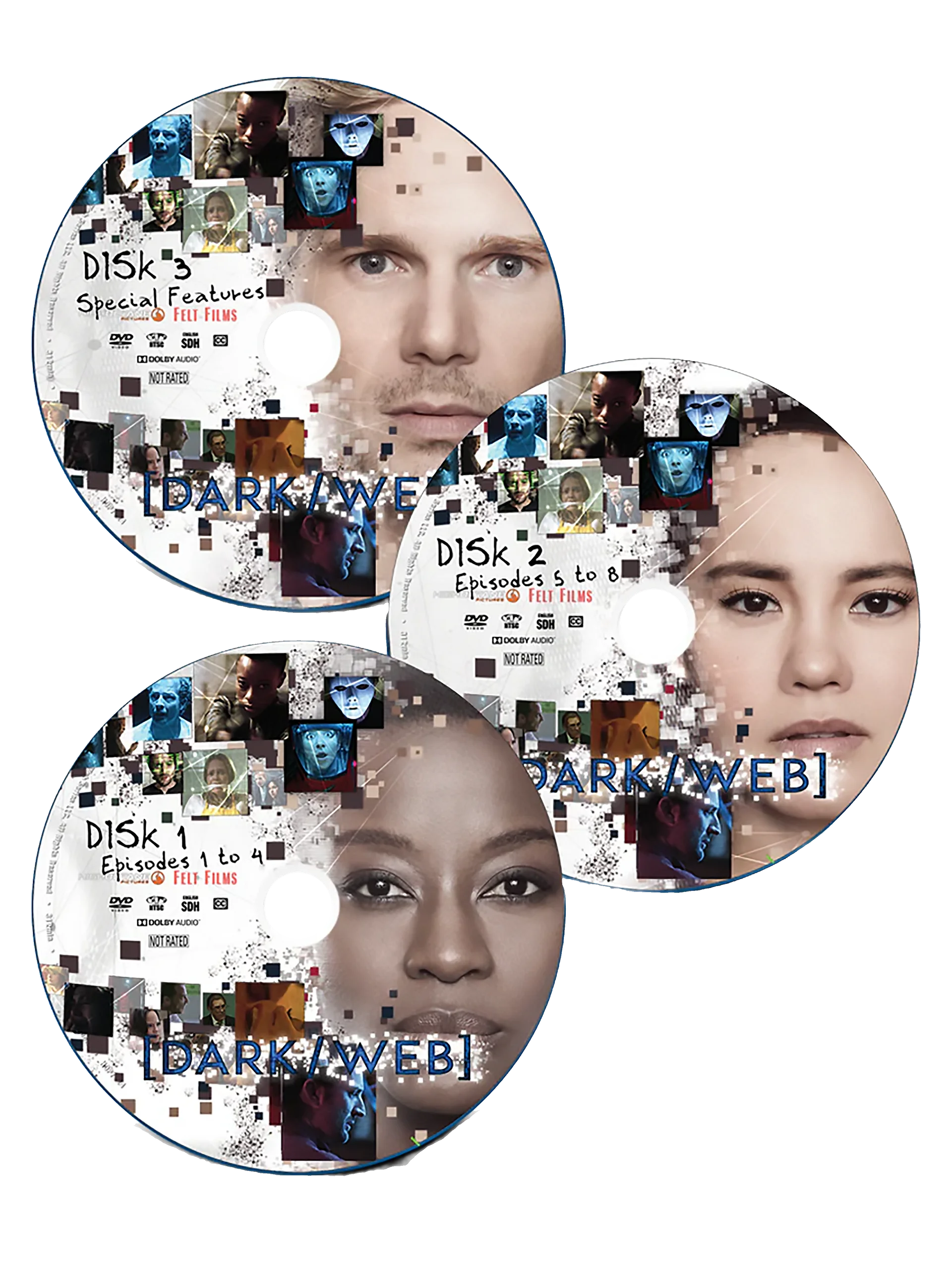 [DARK/WEB]: Special Edition Blu Ray Disk product image (4)