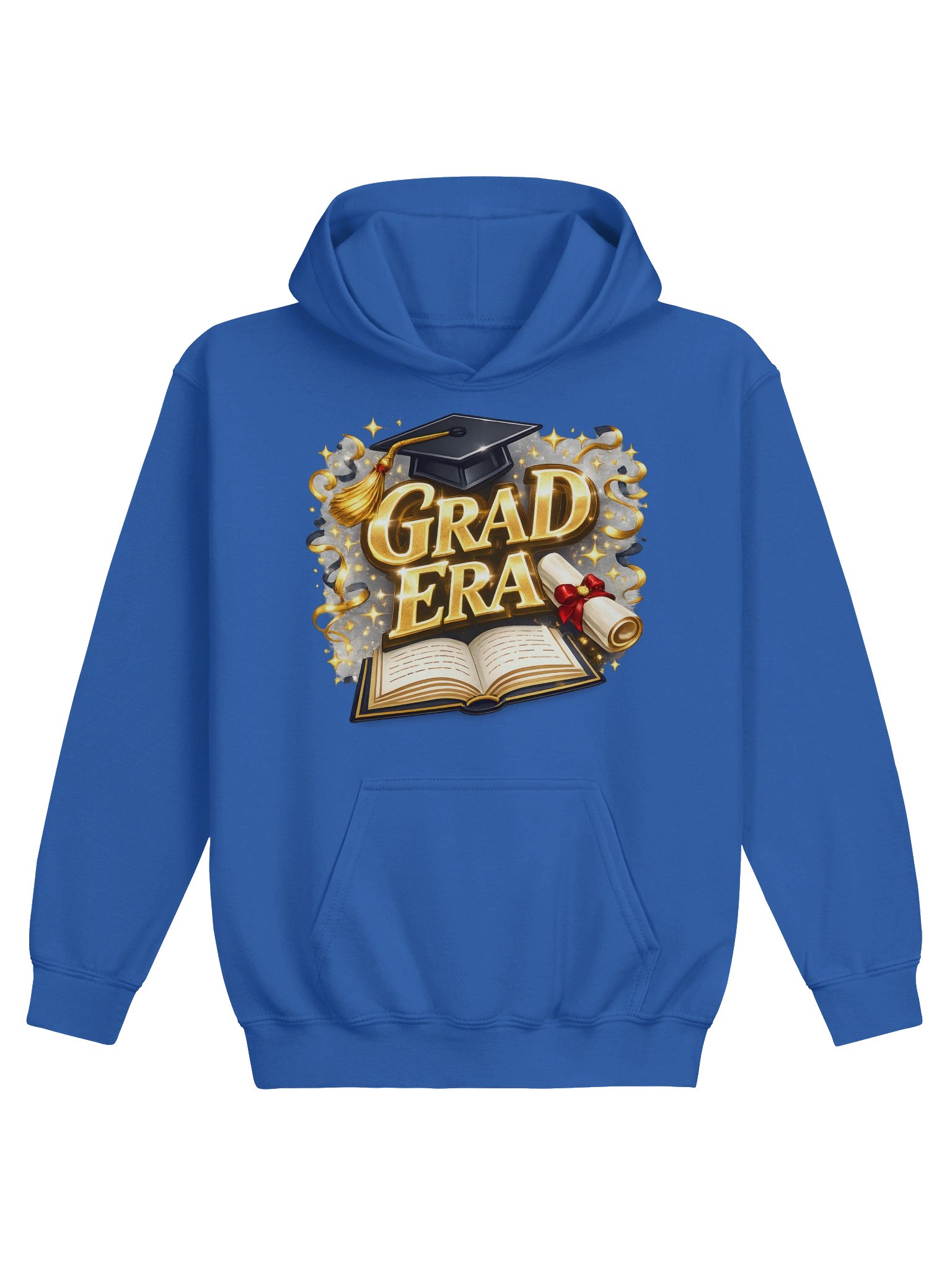 GRAD ERA — Gildan Unisex Youth Graduation Hoodie product image (1)