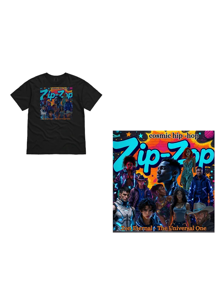 Zon Eternal TEE - ZZ + Zip- Zop / Cosmic Hip-Hop product image (1)