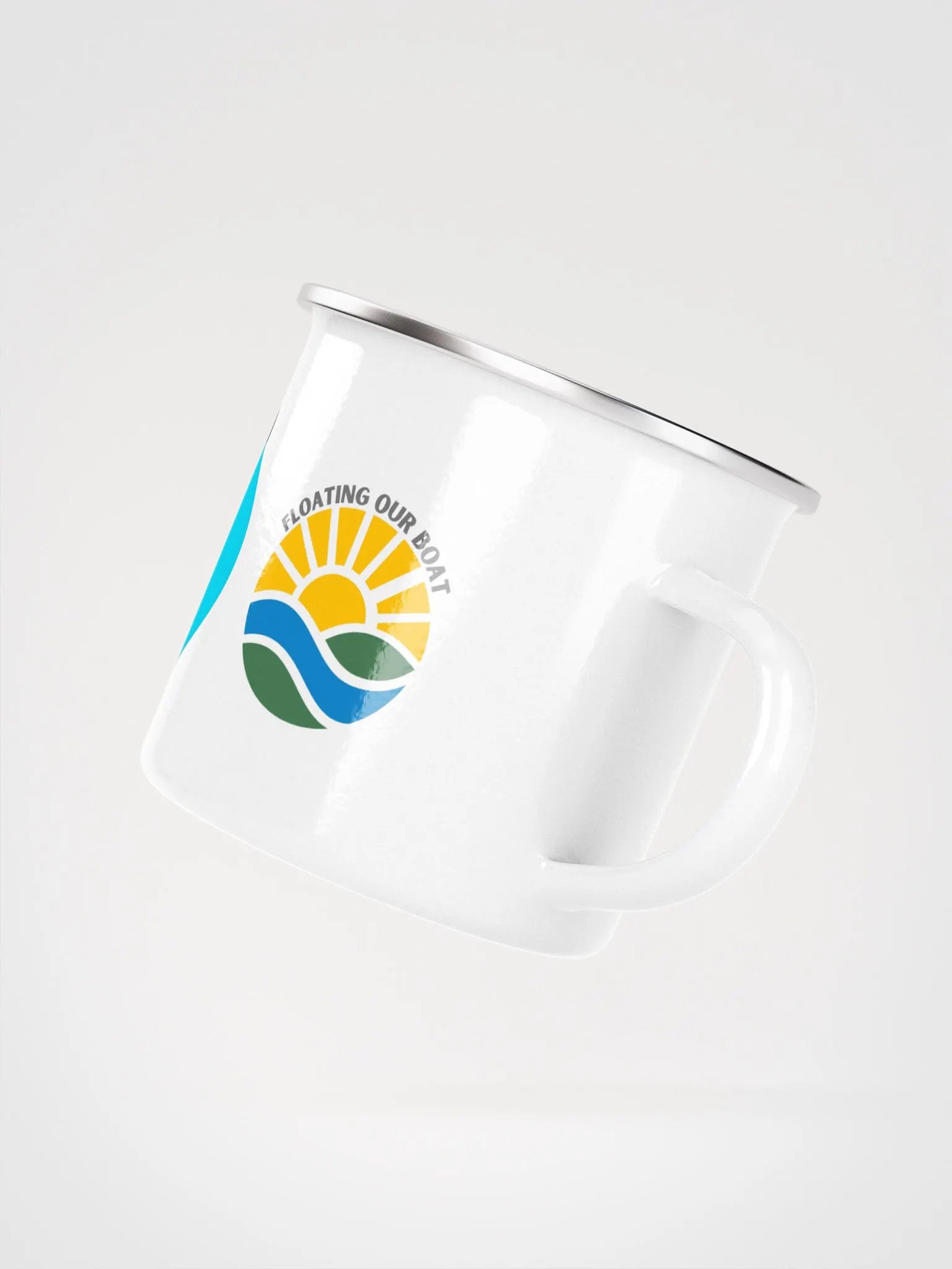 Keep on Pootlin' Enamel Mug product image (4)