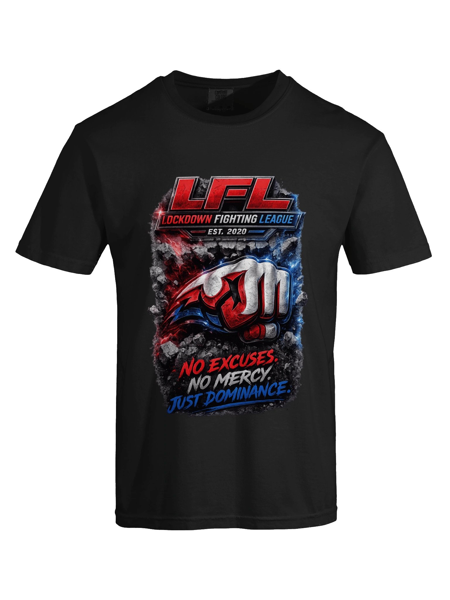 LFL Lockdown Fighting League Fist Tee product image (5)