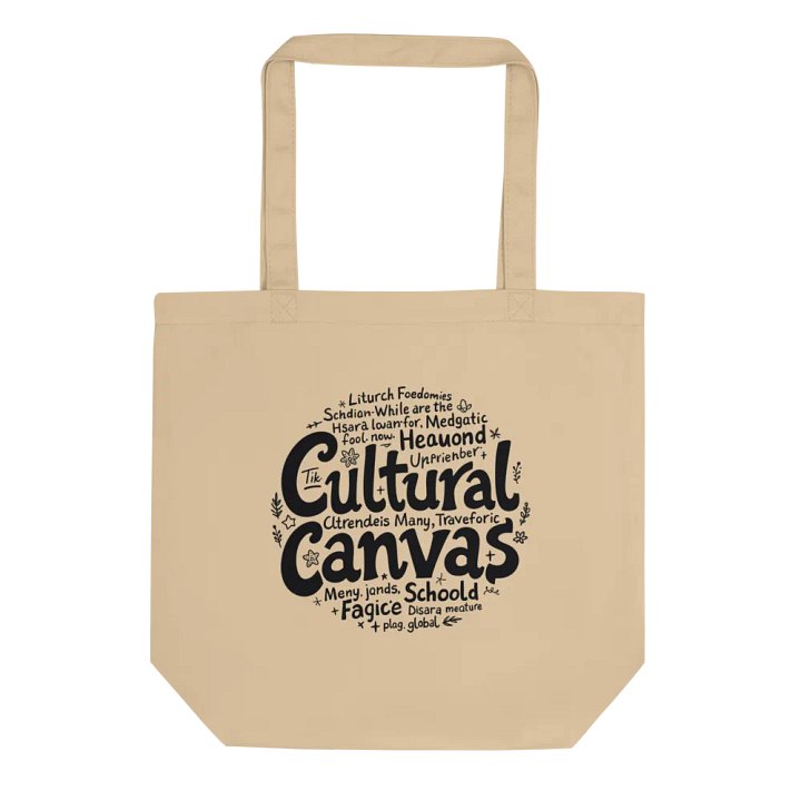 Cultural Canvas Tote Bag product image (2)