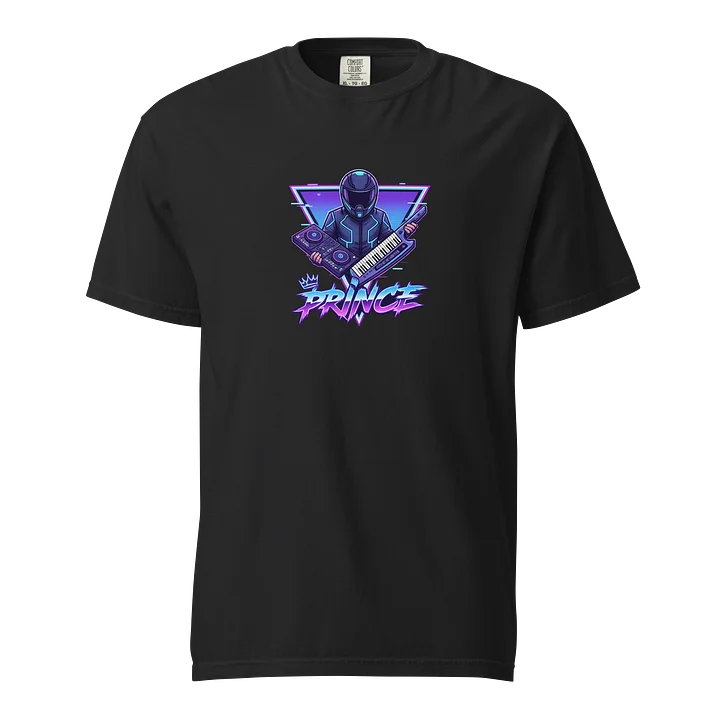 PRINCE Neon DJ Futuristic Graphic Tee product image (1)