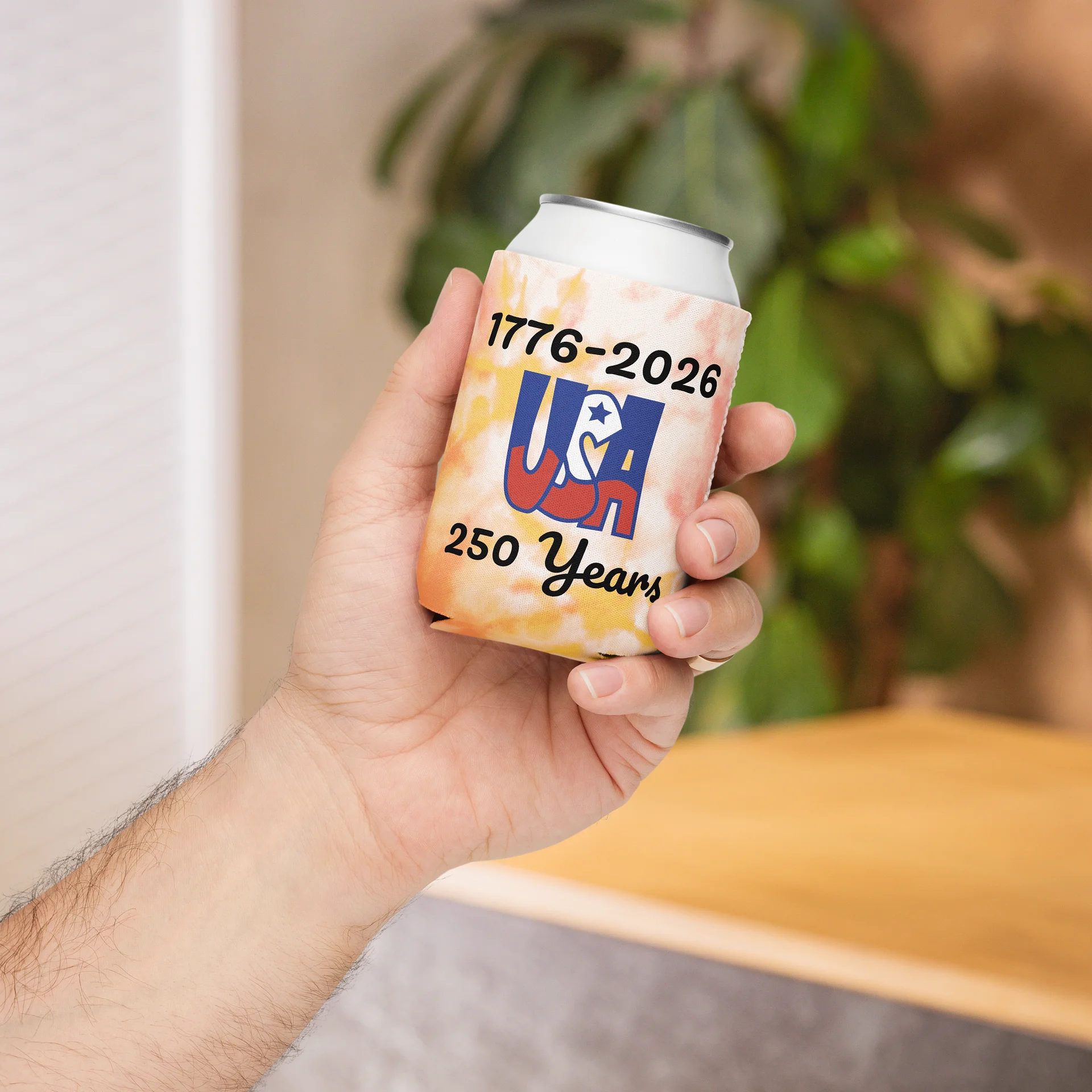 "U.S." Patriotic Coozie Can Cooler - Limited Edition product image (5)