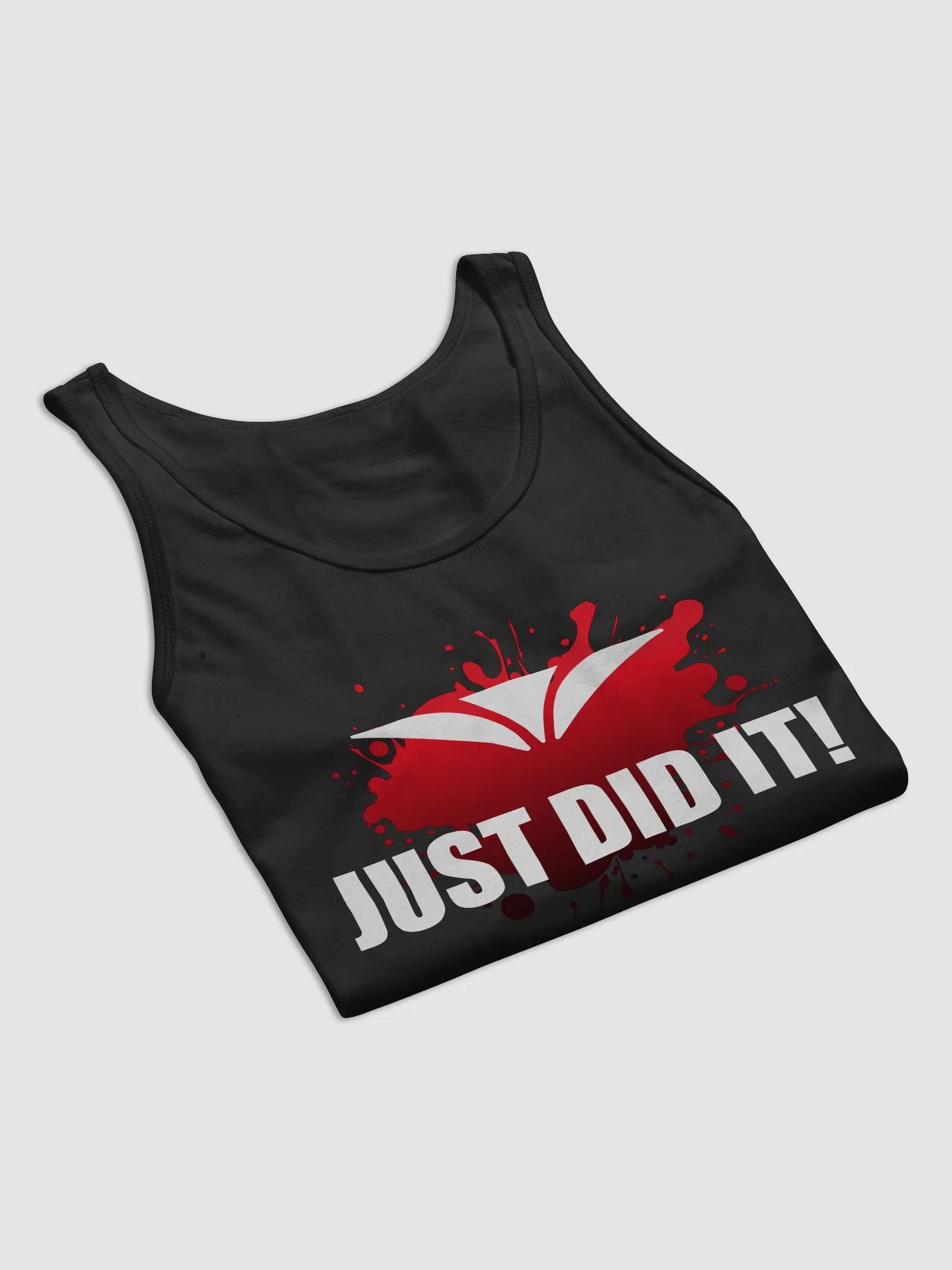 JUST DID IT! Red Splash Bella+Canvas Tank Top product image (7)