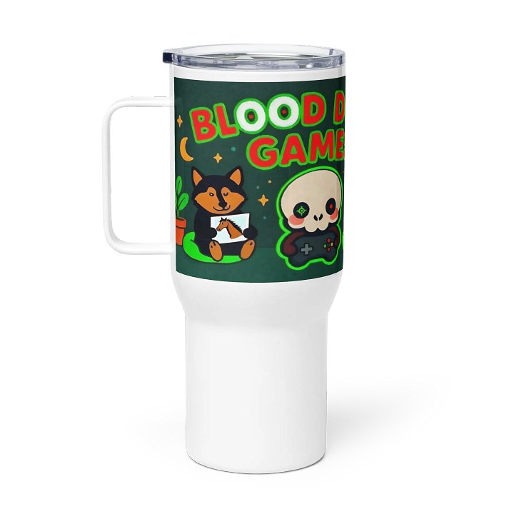 Cozy Lyfe x Blood Does Games Travel Mug (25oz & 40oz) product image (1)