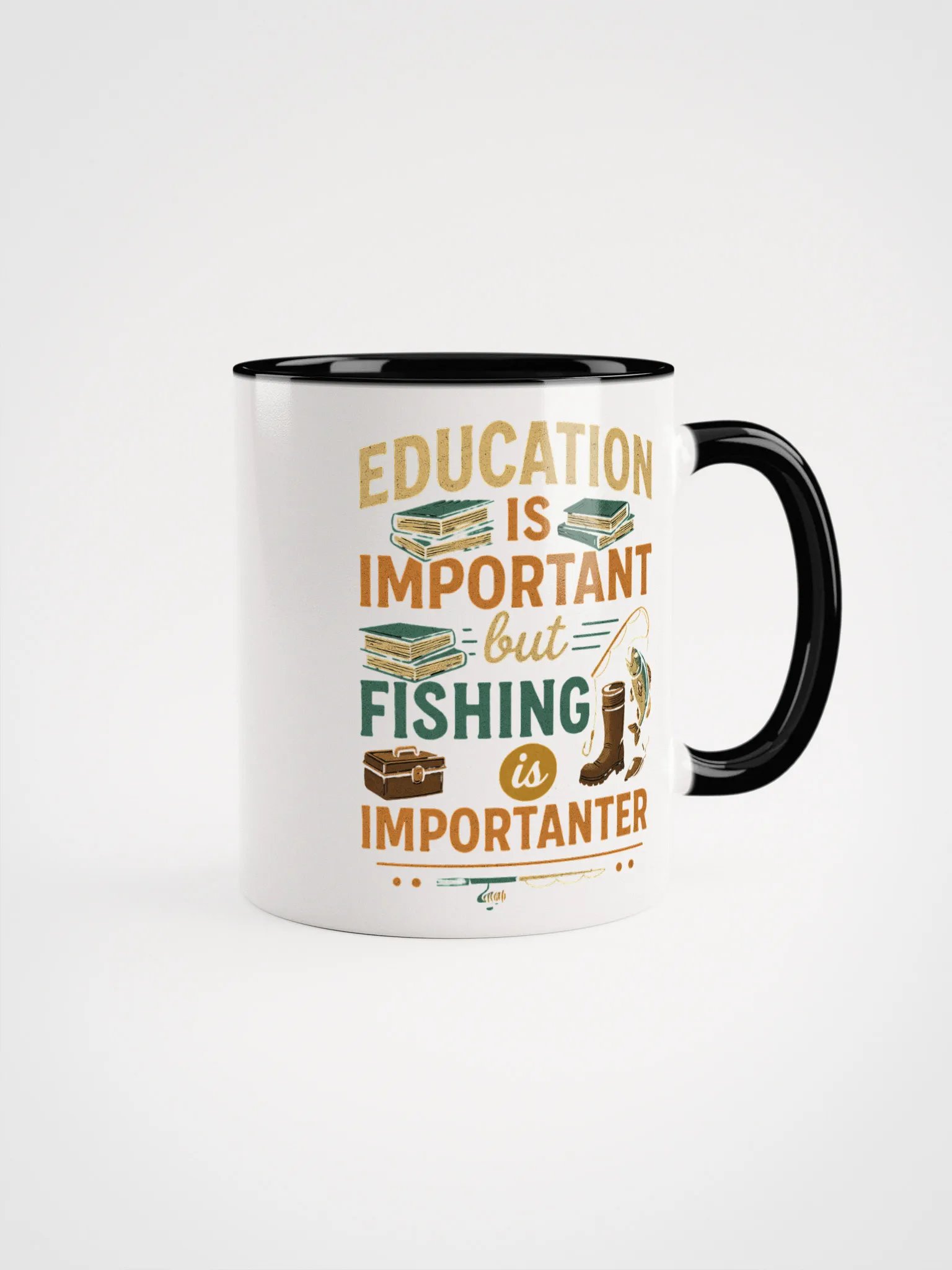 Fishing Over Facts - 'Importanter' Mug for Anglers product image (3)