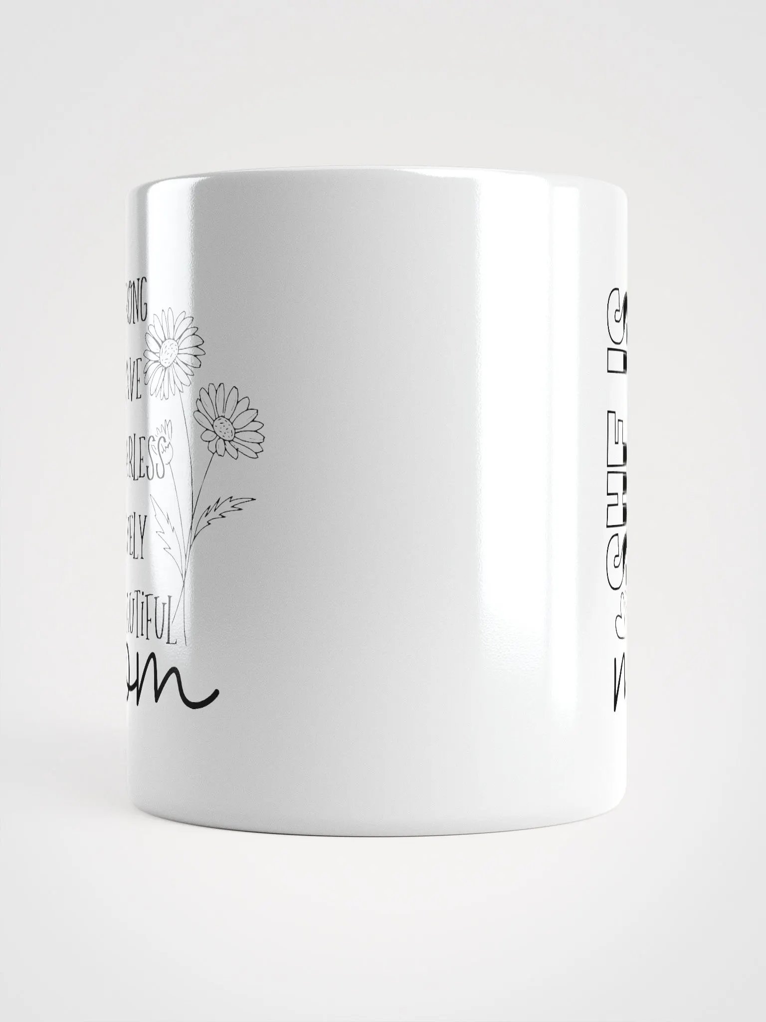 Vertical Vibes White Glossy Mug product image (15)