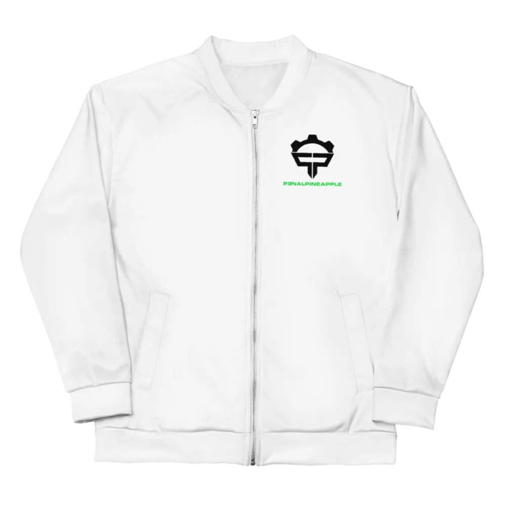 P3nAlPineapple - White Bomber Jacket product image (5)