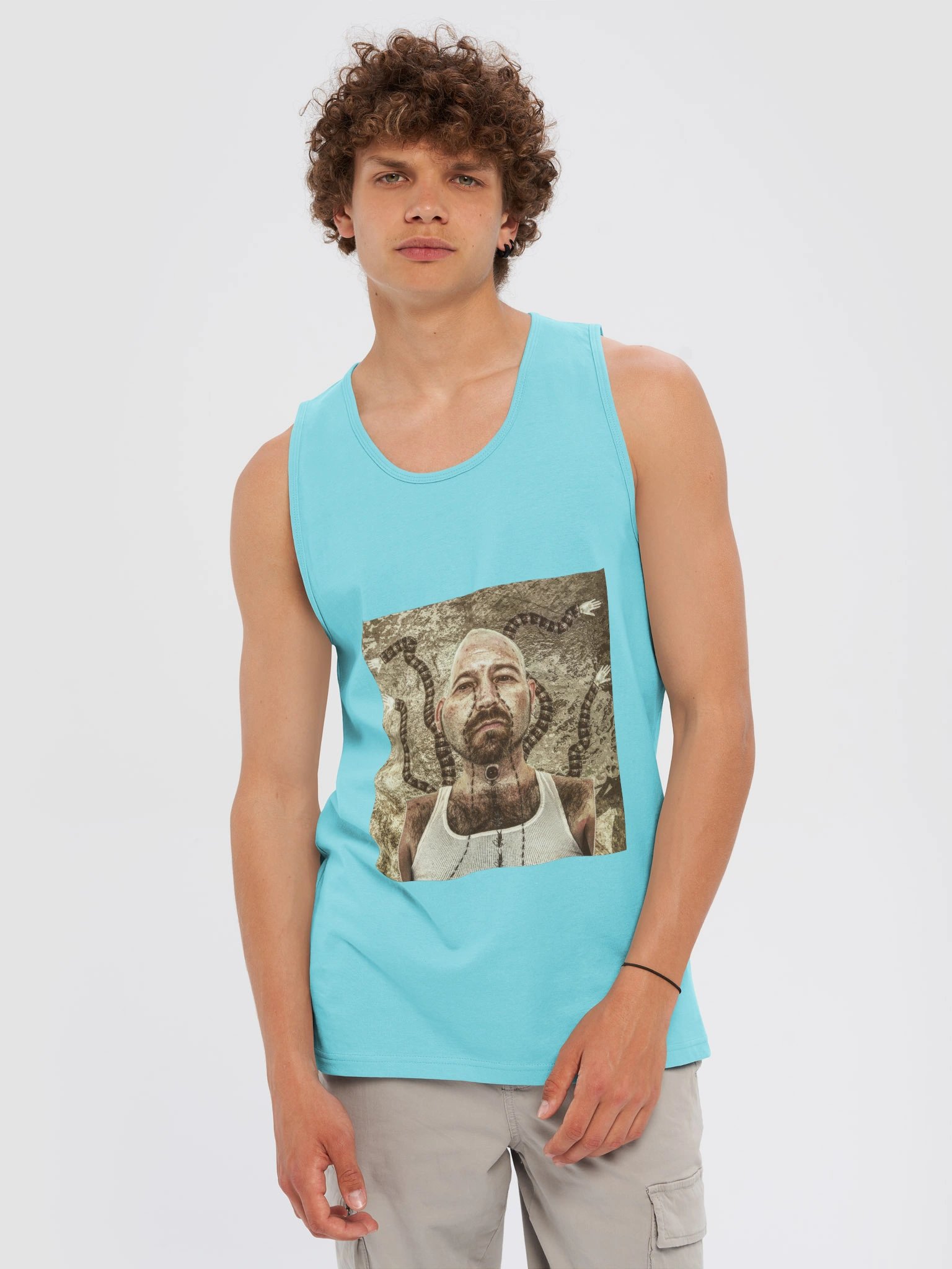 The End | I Am Adrammelech | Cotton Heritage Men's Premium Tank Top product image (1)