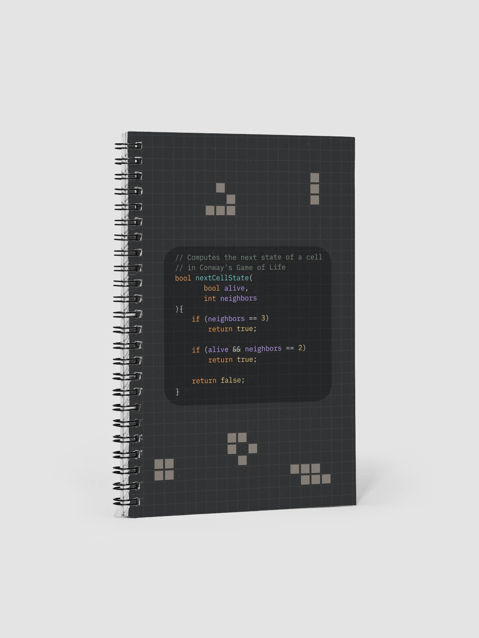 Game of Life — Dotted Spiral Notebook product image (2)