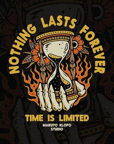 “ NOTHING LASTS FOREVER ”
Premade Design Available for Sale ✅

• Exclusive — sold to one buyer only
• Text & colors can be ad...