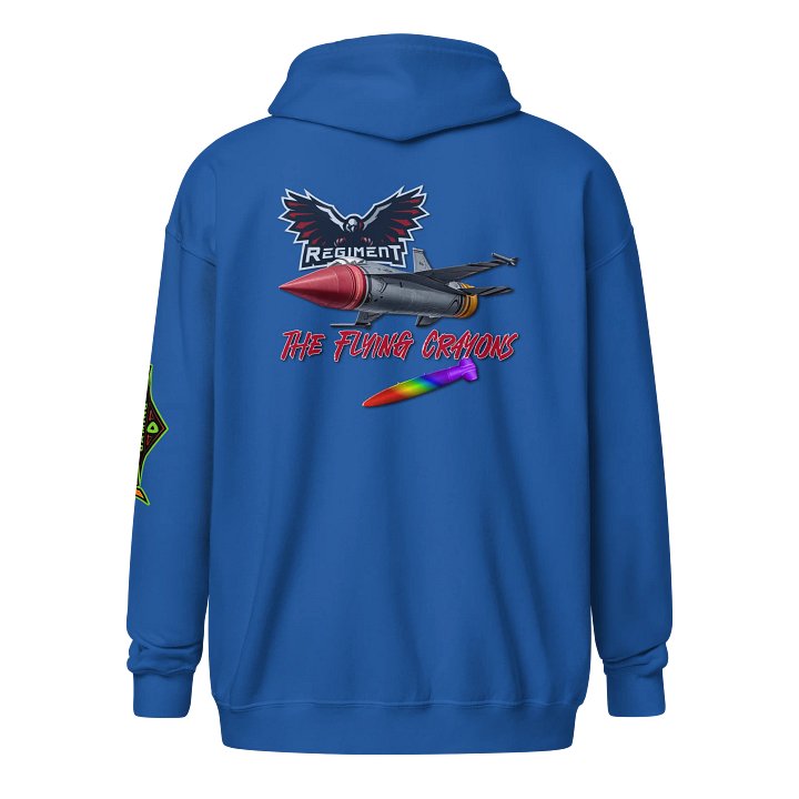The Flying Crayon's Regiment Fundraiser Hoodie (AC) product image (2)