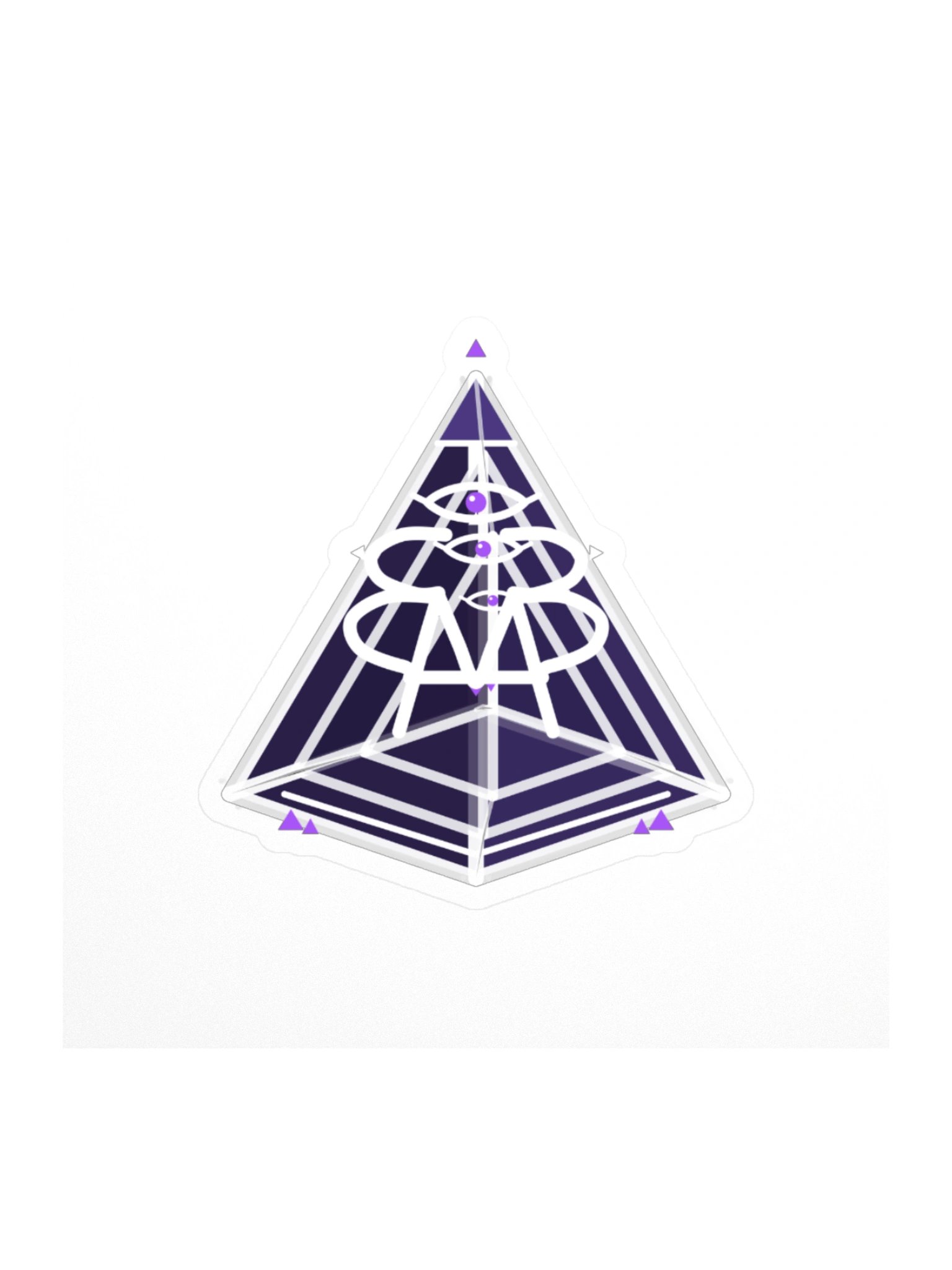 AMP-33 5D Pyramid — Transfer Sticker product image (1)