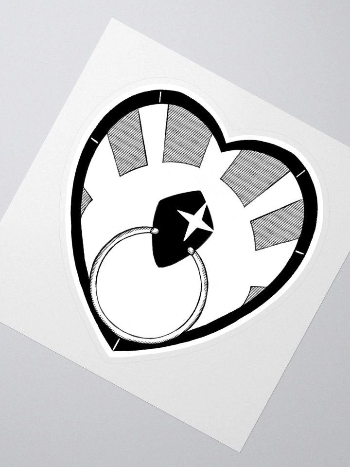 Grisk Black & White Symbol Sticker product image (2)