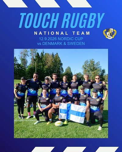 Suomen ensimmäinen Touch rugby -maajoukkue suuntaa tulevana viikonloppuna Kööpenhaminaan pelaamaan Nordic Touch Cup -turnauks...