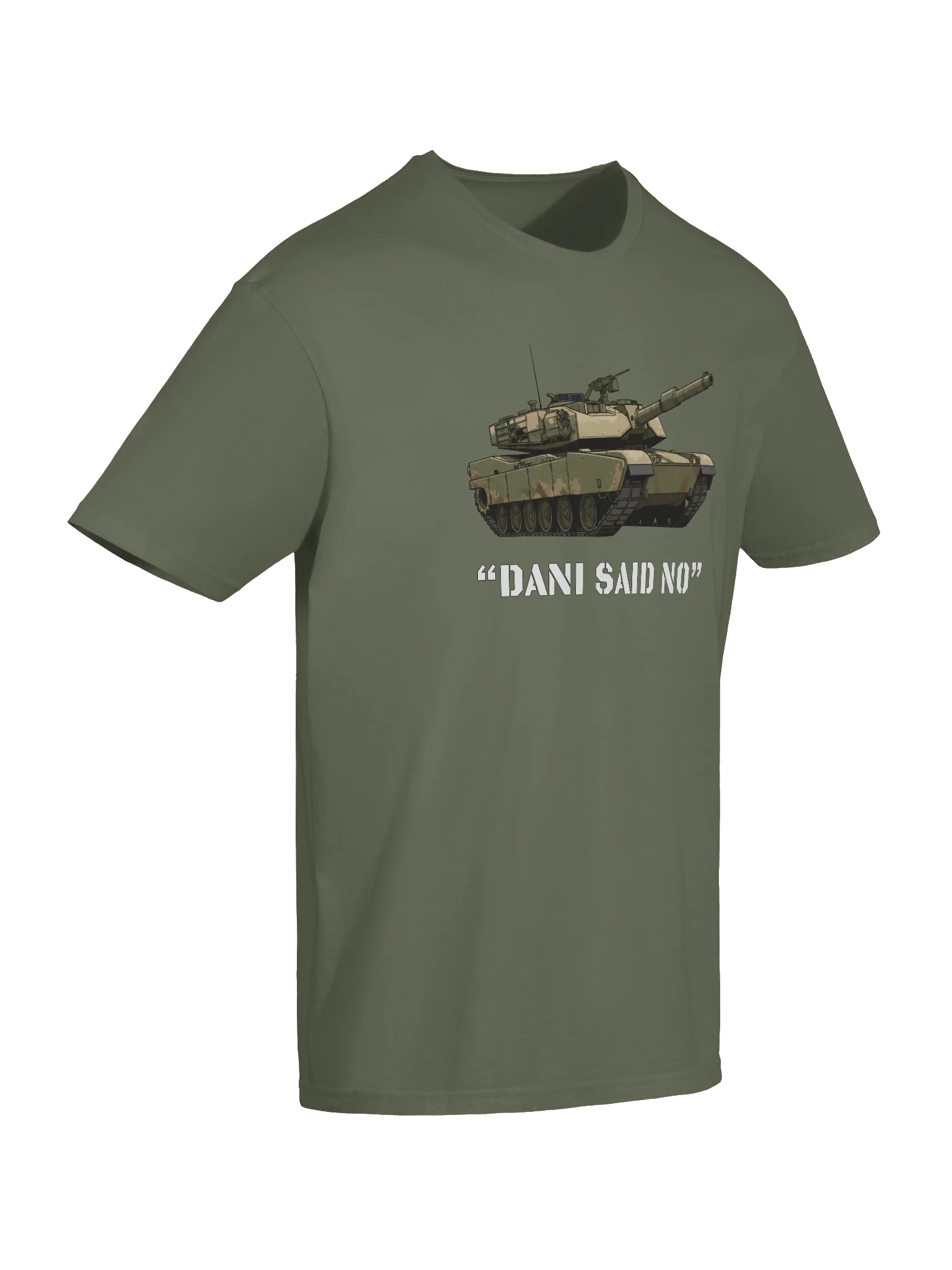 DANI SAID NO Camo Tank Gildan Softstyle T-Shirt product image (66)
