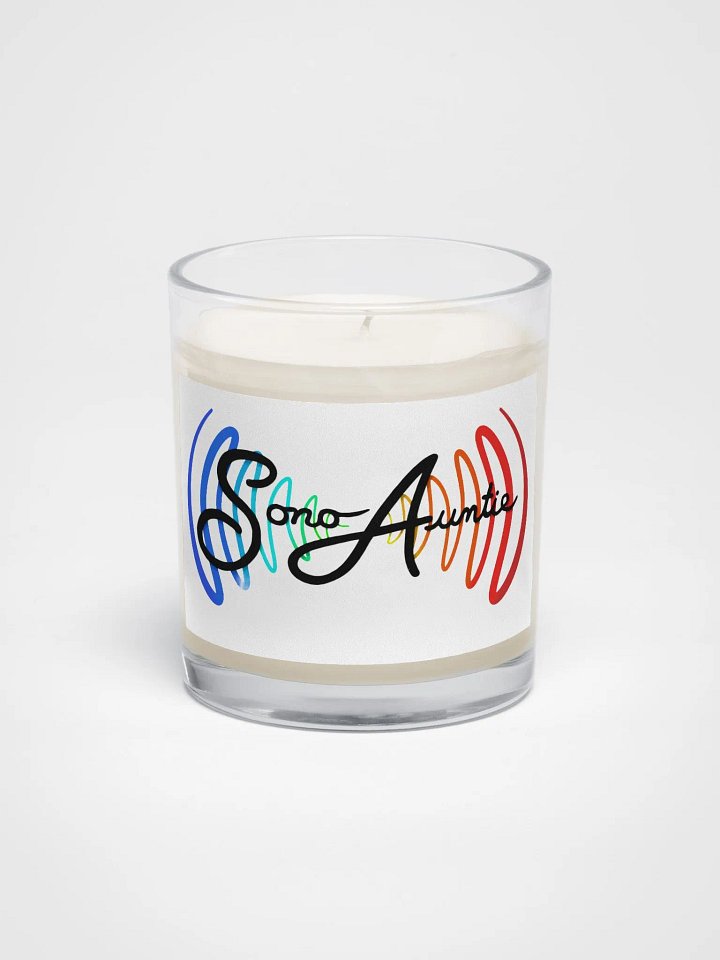 SonoAuntie Logo Serenity Candle product image (1)