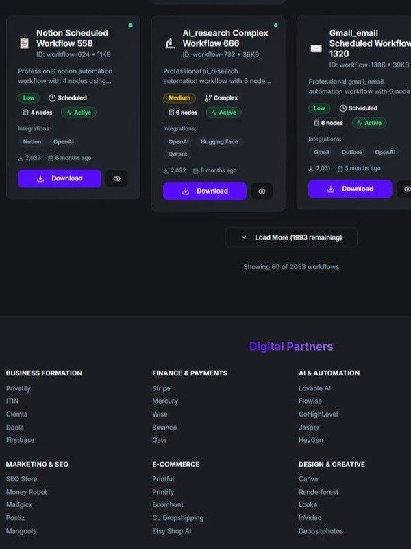 AI Automation n8n Amazing workflows 2000+ templates Bundle product image (4)