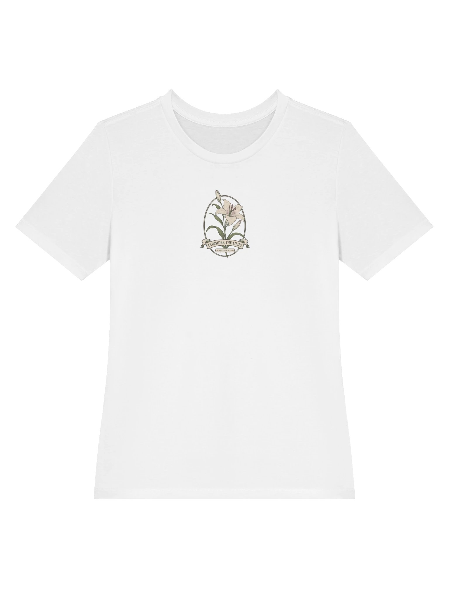 Consider the Lilies | Matthew 6:28 Relaxed Tee product image (11)