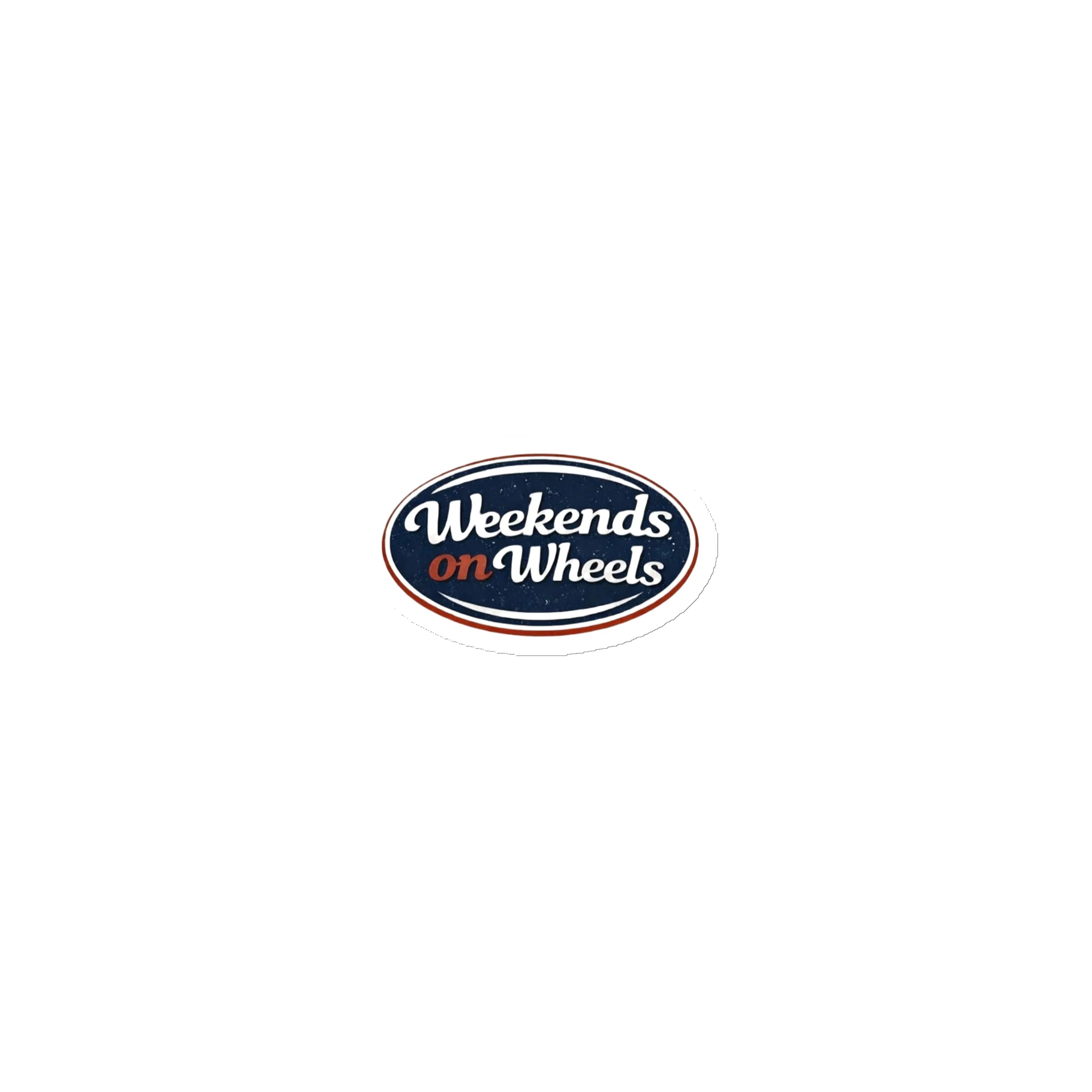 Weekends on Wheels Magnet product image (1)