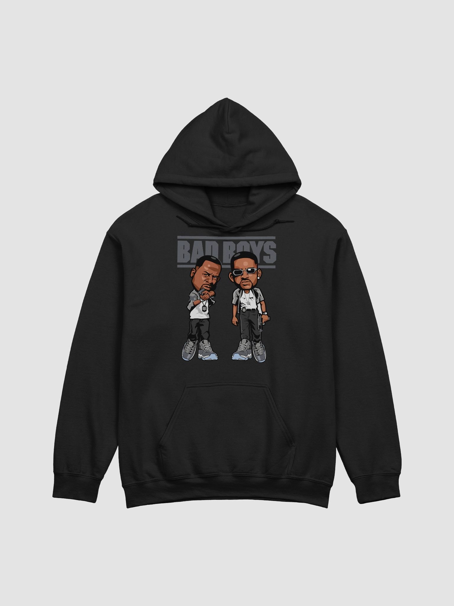 Cartoon Bad Boys Hoodie - Unisex Hoodie – Minimalist Printed Hoodie for Everyday Wear product image (1)