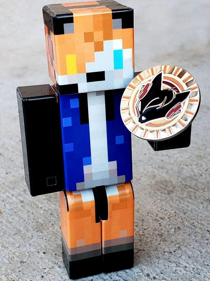 The Game Fox Logo Pin product image (2)