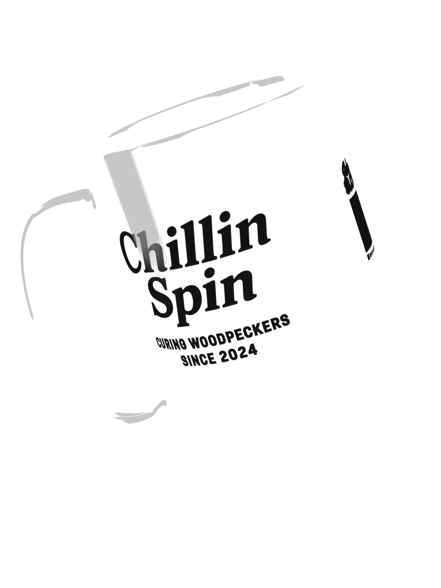 ChillinSpin / DontBeAD** LARGE Coffee Mug product image (4)