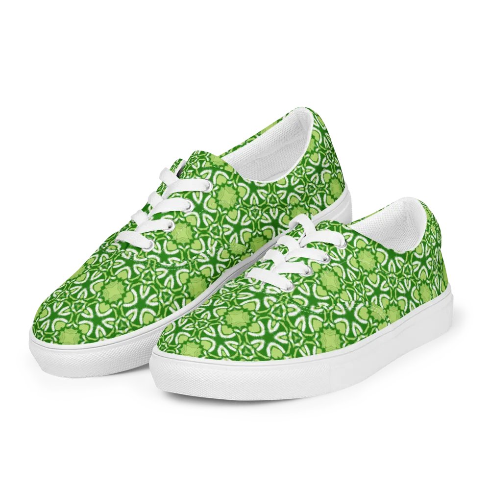 Symmetric Green Dream Lace-Ups product image (10)