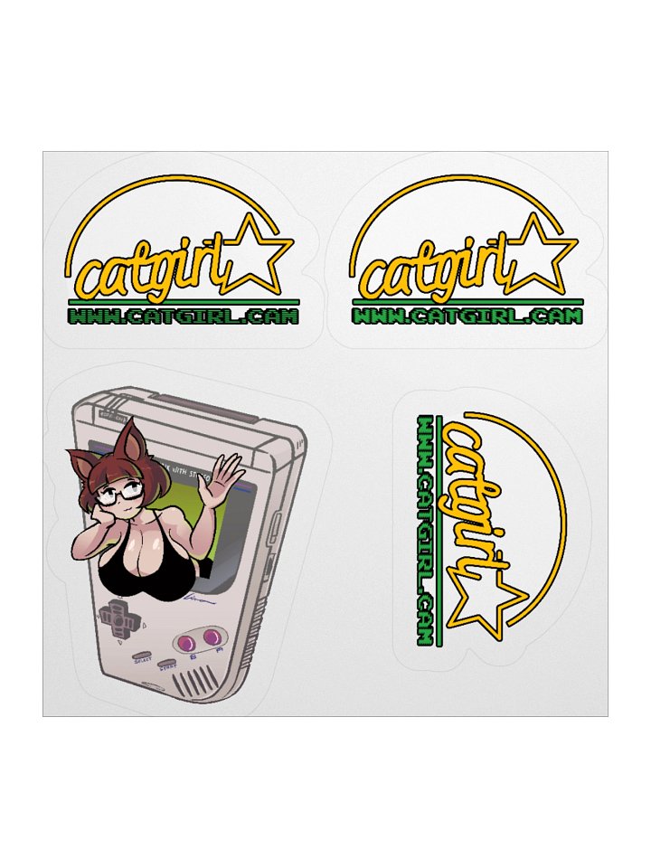 catgirlStar Compliance Stickers product image (1)