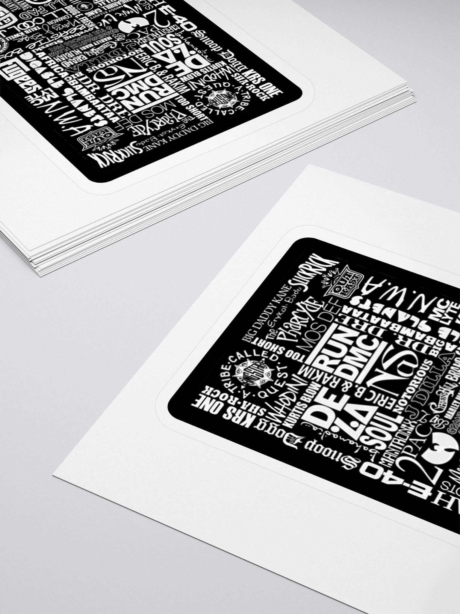Hip-Hop Legends Sticker Set product image (4)