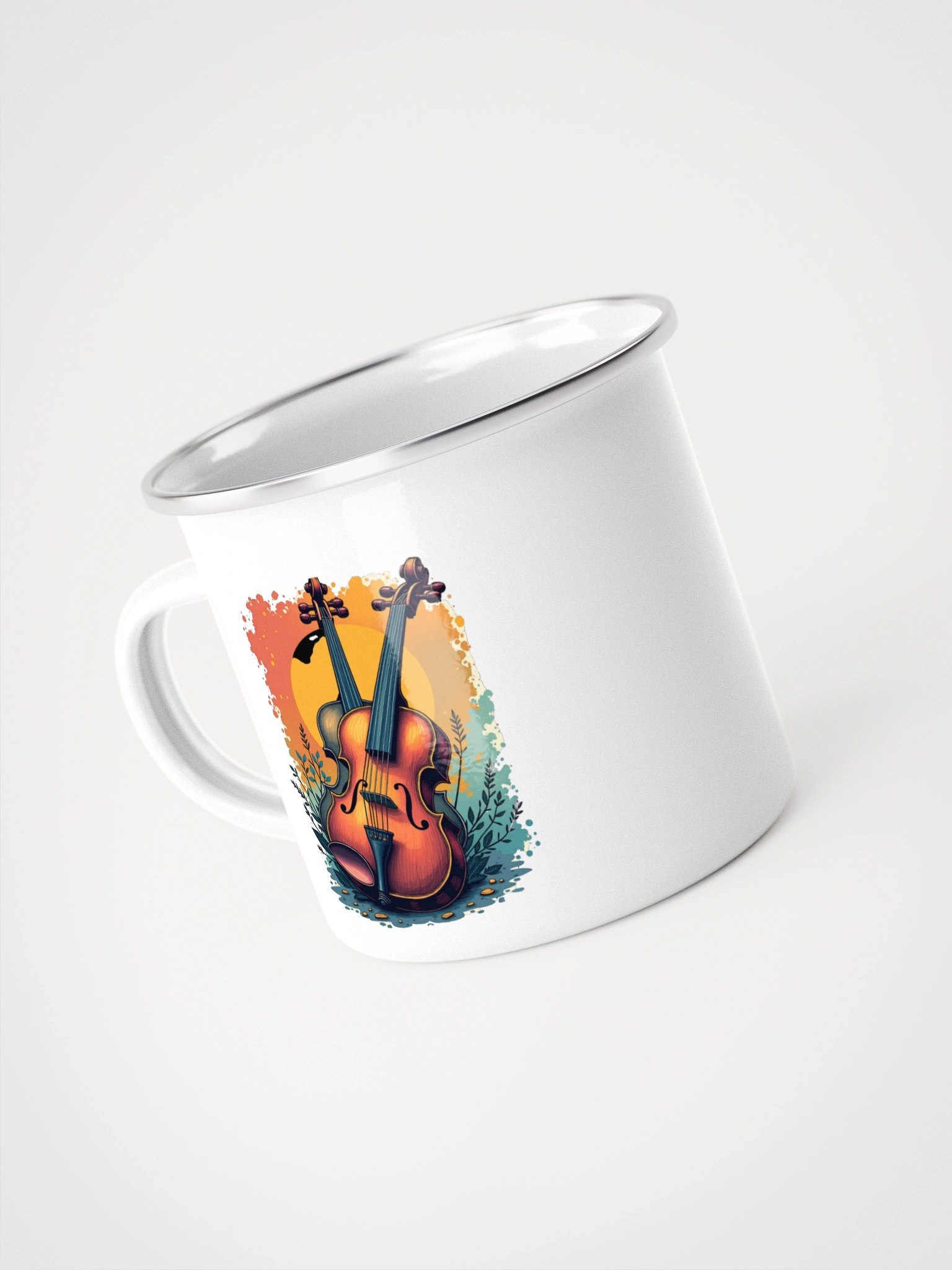Melodious Meadow Enamel Mug product image (4)