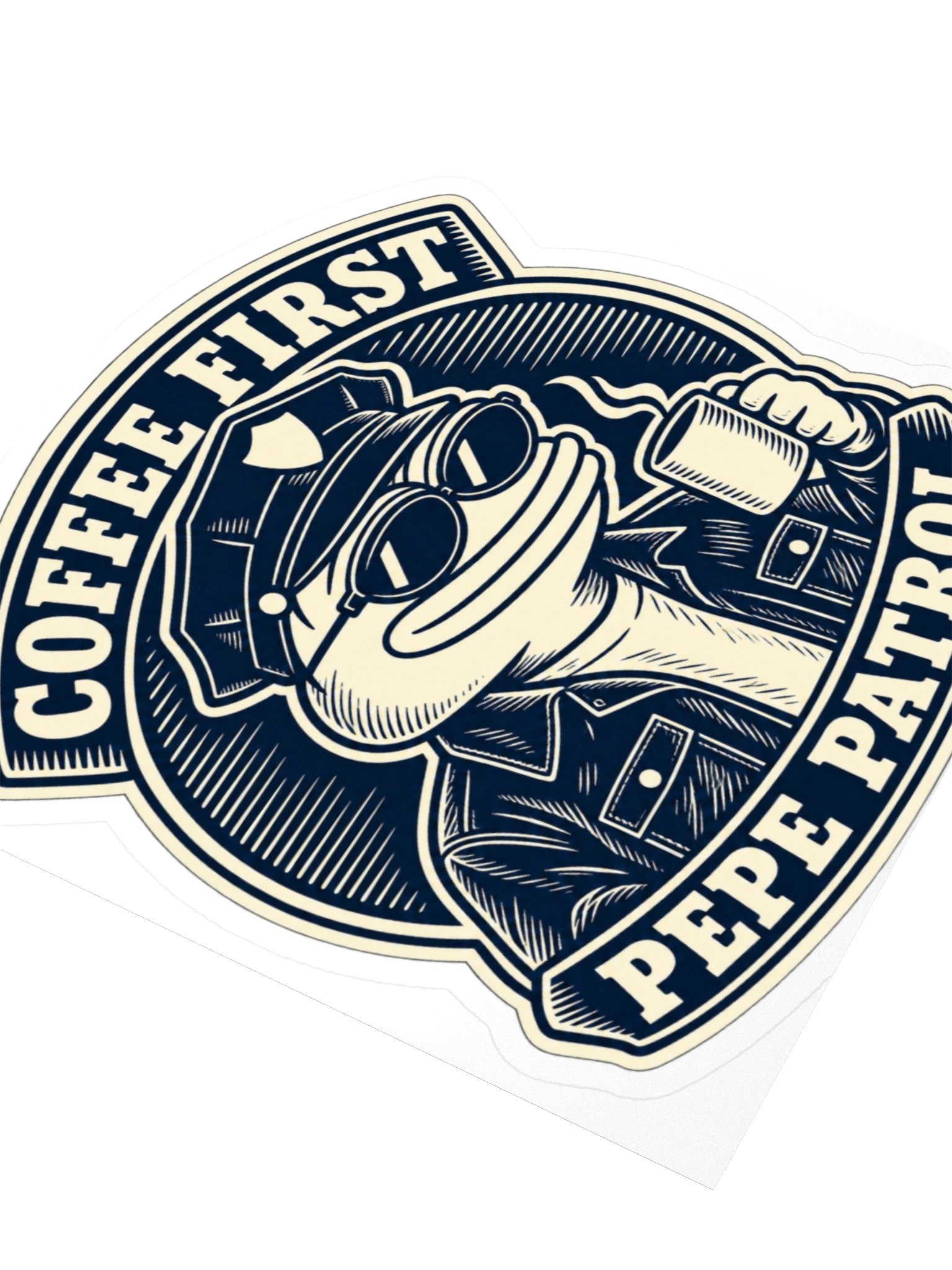 Coffee First Art Sticker product image (3)