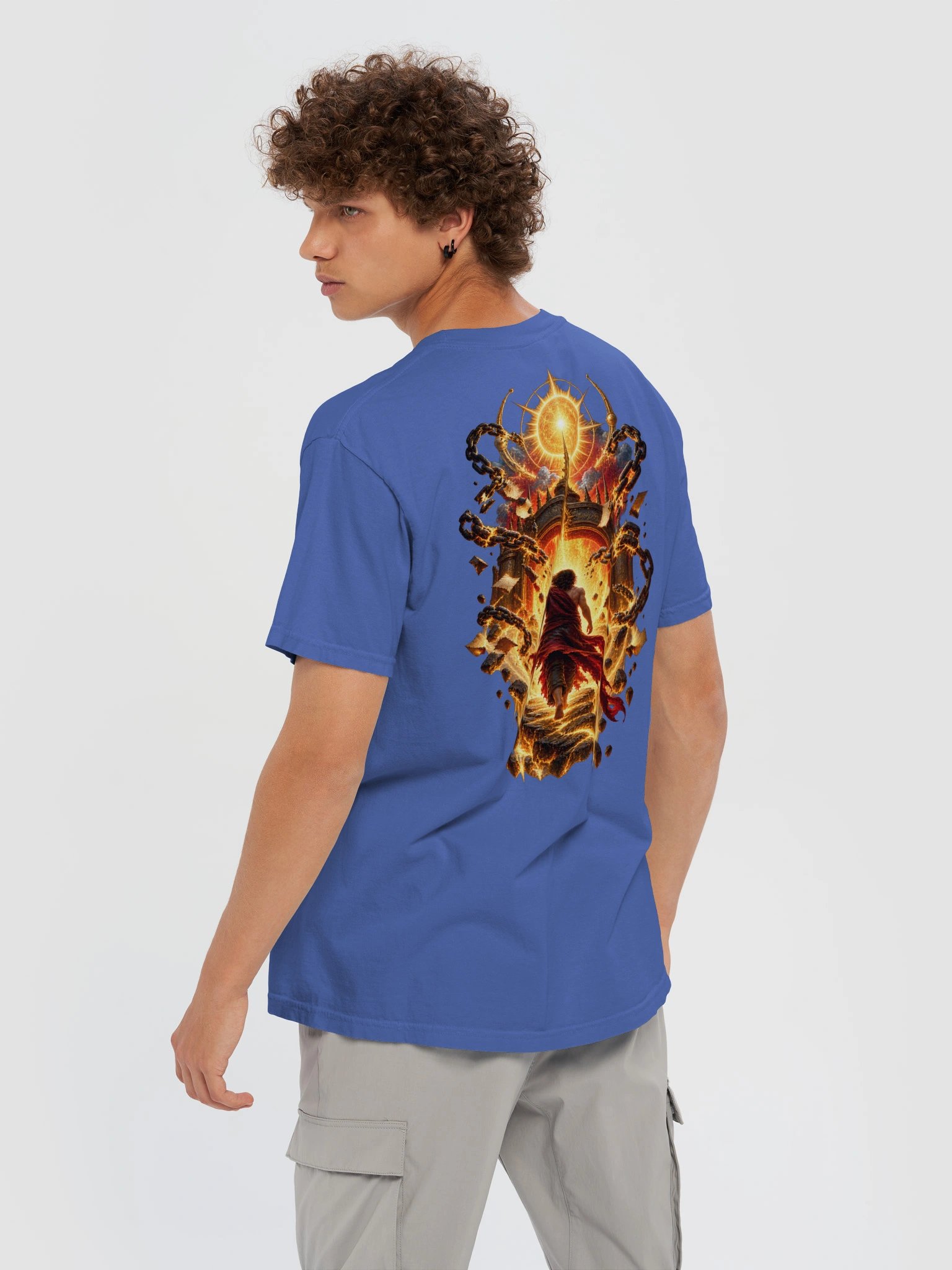 he Karma Incinerator—Hyper Sync Beats Premium Heavyweight Graphic T-Shirt product image (6)