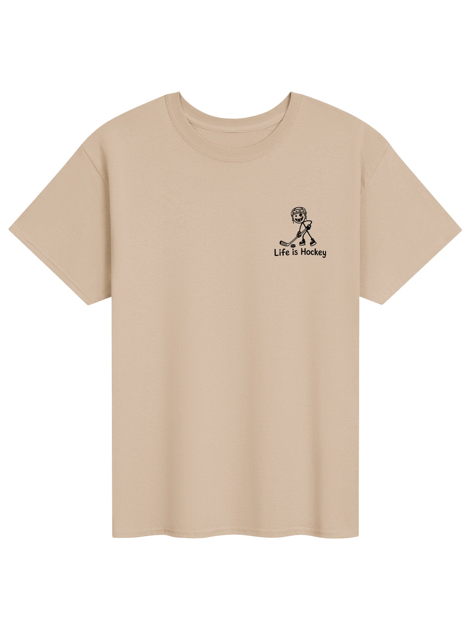 Life Is Hockey Stick Hockey Tee product image (1)