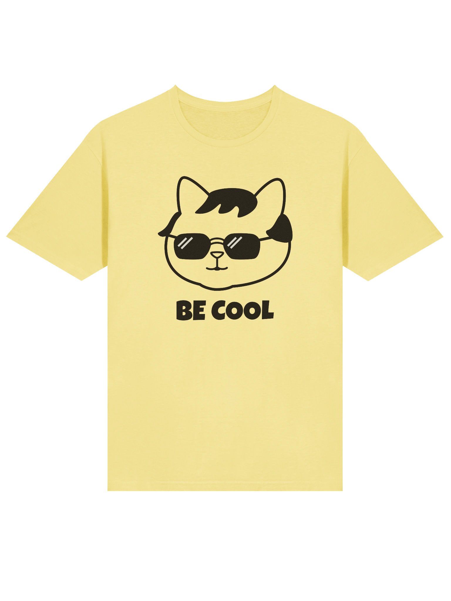 Goromi the Cat in Wig (BE COOL) - Unisex Adult Super Soft Lightweight T-shirt product image (11)